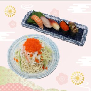 【午市商務餐】壽司冷麵餐