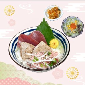 【期間限定】 鐵火三色丼